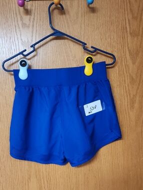 Under Armour Royal Blue Athletic Shorts womens S number 5318